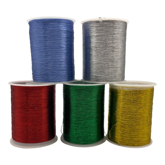 Metallic Embroidery Thread Spools