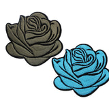 Large Rose Appliques - 2 pack - Multiple Colours