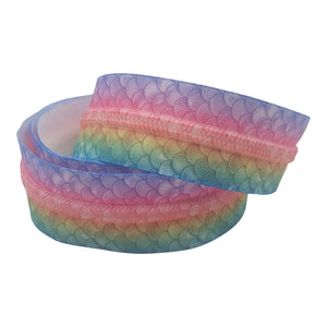 Rainbow scales #5 Zipper Tape