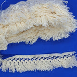 Cotton Lace Crotched Tassel Trim 4.5m