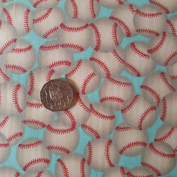 Baseball Quilting Cotton