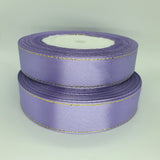 20mm Gold Edged Satin Ribbon 23m