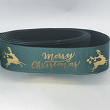 25mm Grosgrain Christmas Ribbon 3m