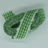 Gingham Frilly Ribbon 18mm 4.5m