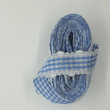 Gingham Frilly Ribbon 18mm 4.5m