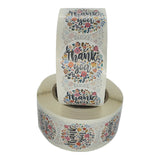 Sticker rolls Thank You - 500pc - Many Styles