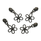 Flower Zipper Pull for #5 Nylon Tape 5pk