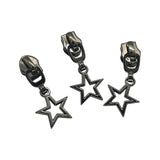 Star Zipper Pull for #5 Nylon Tape 5pk