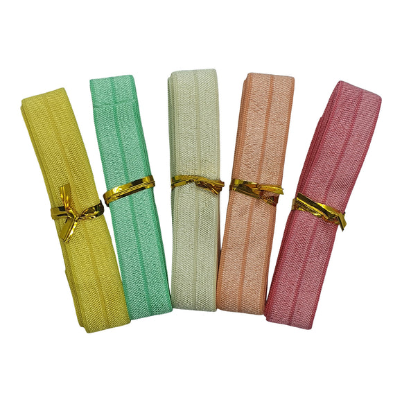 Pastel 15mm Elastic Pack