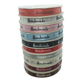 Handmade Printed Satin Ribbon 23m Rolls