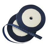 Polka Dot Satin Ribbon 23meters 10mm