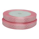 Polka Dot Satin Ribbon 23meters 10mm