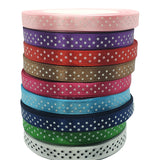 Polka Dot Satin Ribbon 23meters 10mm