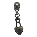 Heart Drop Zipper Pull sz 5 5pk