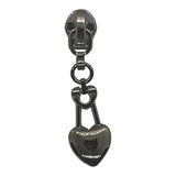 Heart Drop Zipper Pull sz 5