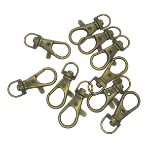 Lanyard Clasp Bronze 10pk