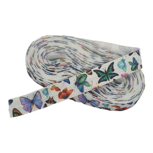 Butterflies 15mm Fold Over Elastic 4.5m