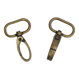 38mm Metal Bag Strap Swivel Clasps