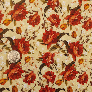 Autumn Florals Quilting Cotton