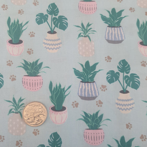 House Plants Quilting Cotton