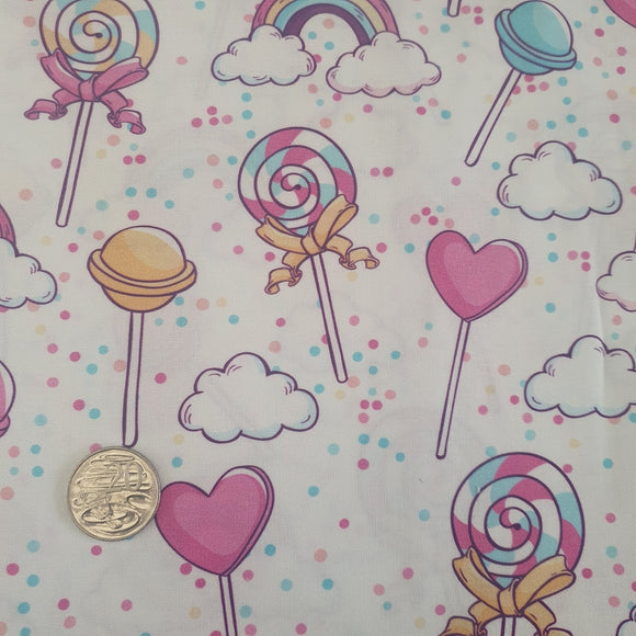 Lollipops Quilting Cotton