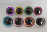 Glitter / Clear Safety Eyes for Toys and Dolls 20mm