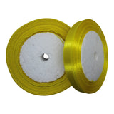 Satin Ribbon 22m rolls - 10mm wide - 30 colours