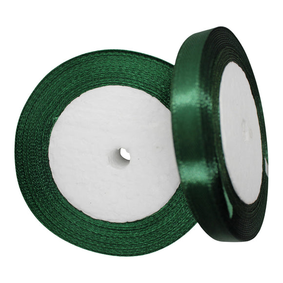 Satin Ribbon 22m rolls - 10mm wide - 30 colours