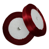 Satin Ribbon 23m rolls - 25mm wide - 30 colours