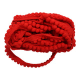 Small Pom Pom Trim 4.5m - 24 colours