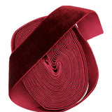 25mm Velvet Trim 4.5m - 12 Colours