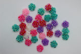 12mm Resin Flowers 30pk