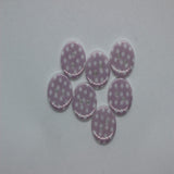 18mm Polka Dot Resin Buttons 20pk - 8 Colours