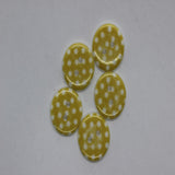 18mm Polka Dot Resin Buttons 20pk - 8 Colours