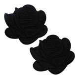 Large Rose Appliques - 2 pack - Multiple Colours